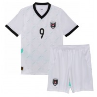 Rakúsko Marcel Sabitzer #9 Vonkajší Detský futbalový dres ME 2024 Krátky Rukáv (+ trenírky)